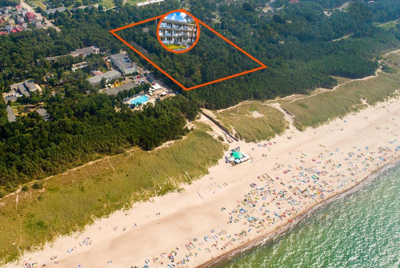 Hotel Domki Osrodek Wypoczynkowy Neptun Ujście-Darłowskie Exterior foto